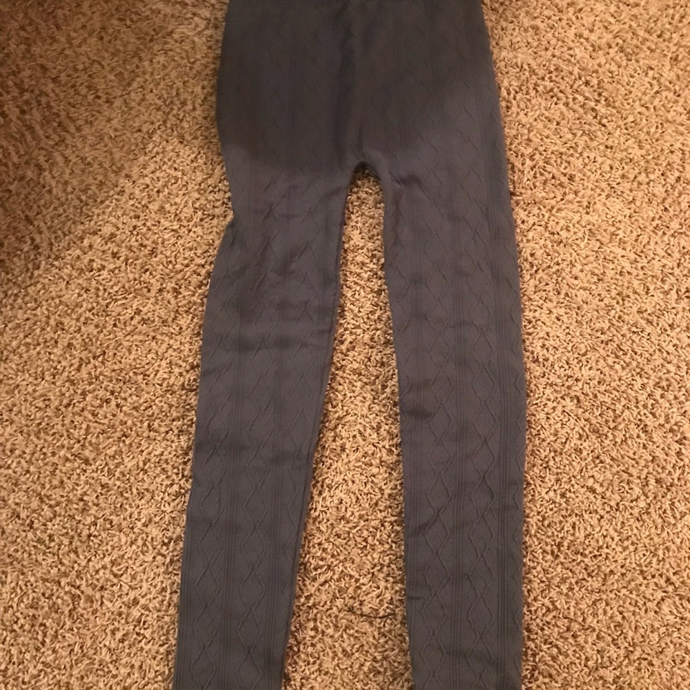 Slate Gray Tights L/XL NWT